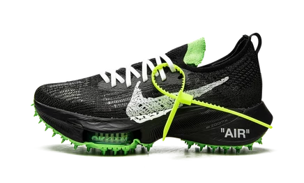 Кроссовки Nike Air Zoom Tempo NEXT% Off-White, зеленые