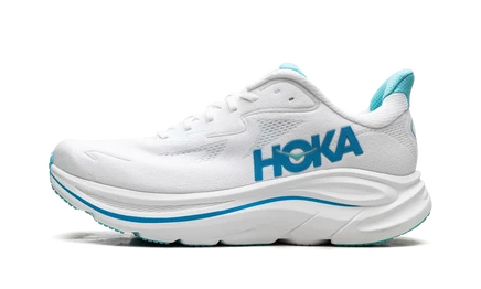 Кроссовки Hoka Clifton 10, бело-голубые