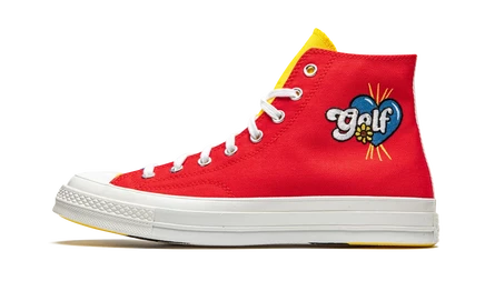 Кеды Converse Chuck 70 Hi Golf Wang «Tri-Panel», синие
