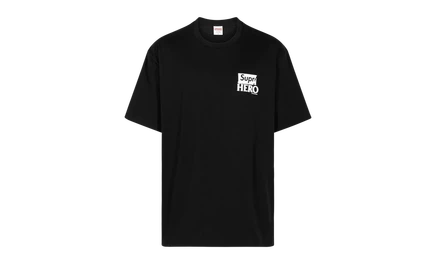 Футболка Supreme Antihero Dog Tee SU100117, черная