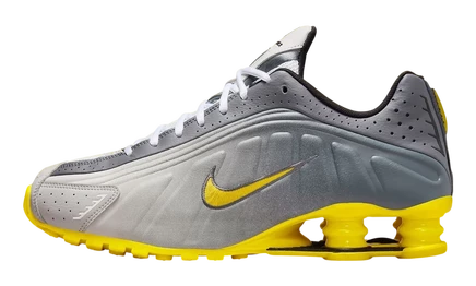 Кроссовки Nike Shox R4, ярко-цитрусовые
