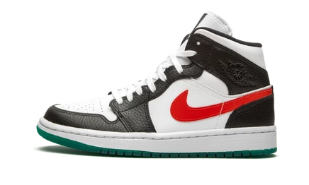 Женские кеды Jordan 1 Mid «Alternate Swooshes»