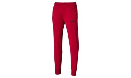 Штаны Puma Essential Logo Fleece, красные