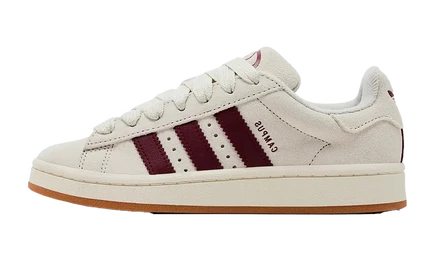 Женские кроссовки Adidas Campus 00s, серо-бордовые
