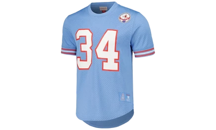 Свитшот mitchell & ness oilers 1983, светло-голубой