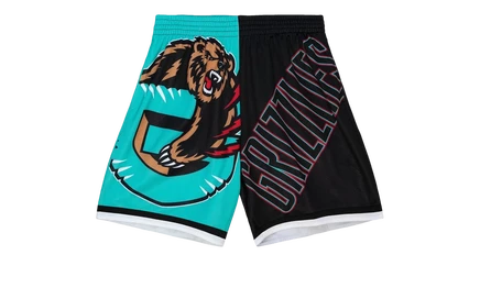 Мужские шорты Mitchell & Ness Big Face 5.0 «Vancouver Grizzlies»