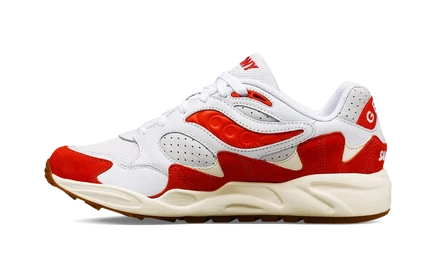 Кроссовки Saucony Grid Shadow 2 S70813, бело-красные