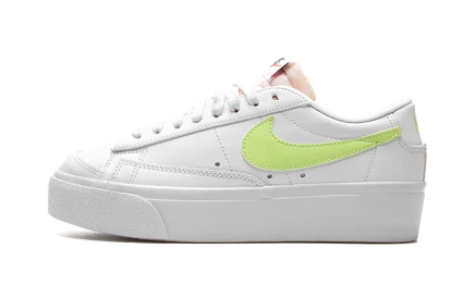 Женские кроссовки Nike Blazer Low Platform, лимонные