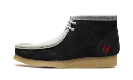 Ботинки Clarks Wallabee Boot VCY, темно-серые/синие