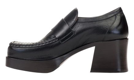 Мокасины Marni Pierced Moccasin, черные