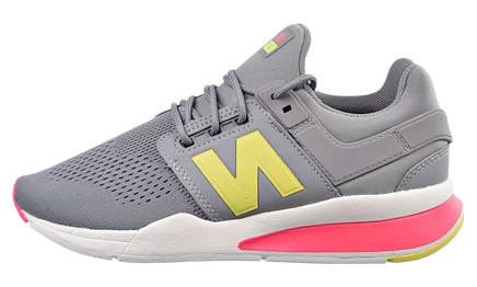 Детские кроссовки New Balance 247v2 GS, серо-желтые