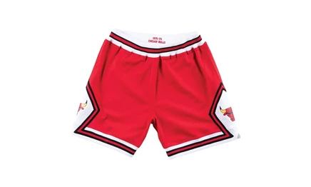 Мужские игровые шорты Mitchell & Ness Bulls 75-76