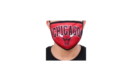 Маски для лица Pro Standard NBA Chicago Bulls (2 шт.), красные