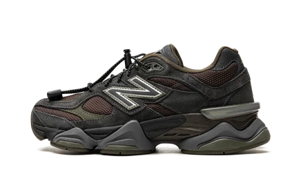 Кроссовки New Balance 9060, черный/темно-моховой