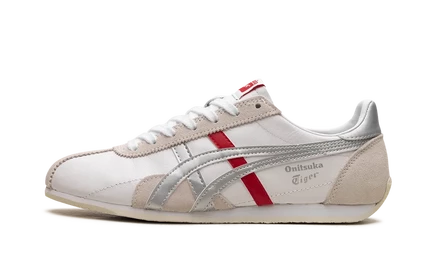 Кроссовки Onitsuka Tiger Runspark 1183B480 101, бело-серебристо-красные
