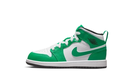 Детские кроссовки Jordan Air Jordan 1 Mid, зеленые