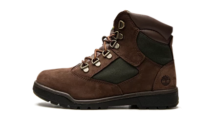 Детские ботинки Timberland 6 дюймов 44992, коричнево-зеленые