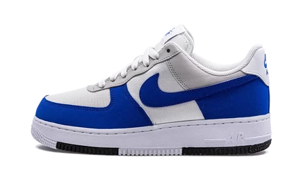 Кроссовки Nike Air Force 1 Low Timeless, бело-серо-синяя