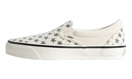 Мужские слипоны Vans Classic Slip-On, чёрно-белые