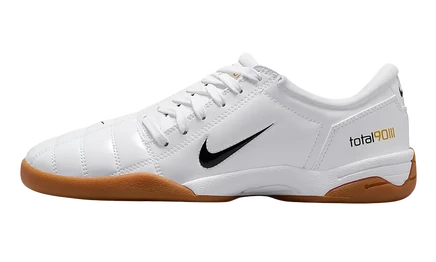 Женские бутсы Nike Total 90 III, белые/коричневые