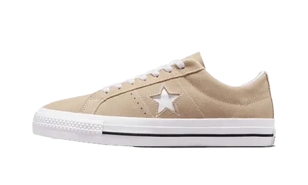 Кроссовки converse one star pro vintage suede low, бежевые