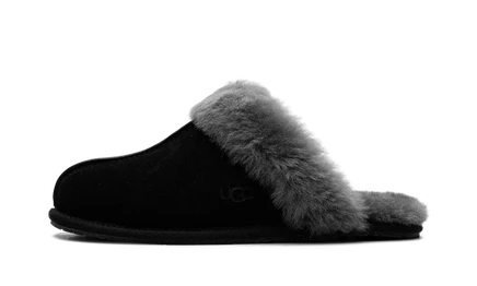 Женские тапочки Ugg Scuffette 2 1106872, черно-серые