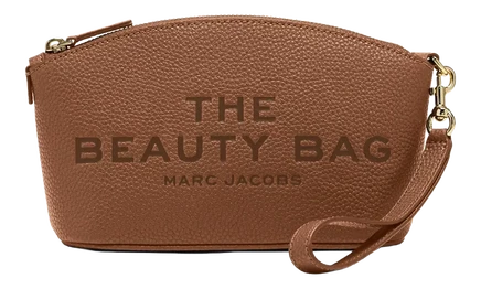 Кожаная сумка Marc Jacobs The Beauty, бежевая