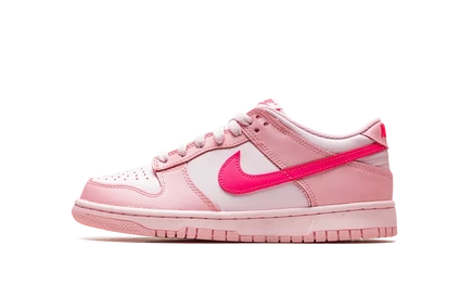 Детские кроссовки Nike Dunk Low GS, розовые