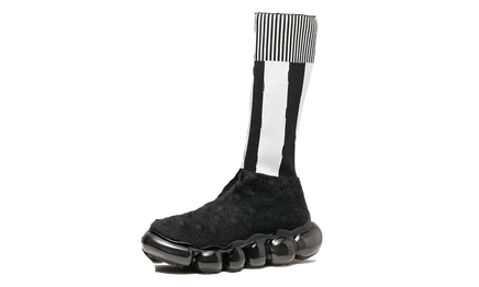 Кроссовки Grounds x Bernhard Willhelm Sock, черно-белые