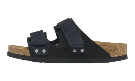 Туфли Birkenstock Uji из нубука, черные