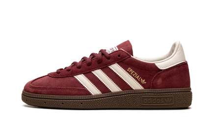 Кроссовки Adidas Handball Spezial, бордово-кремовые
