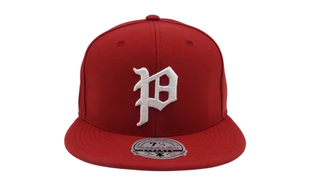 Мужская бейсболка Mitchell & Ness Phillies 1939, бордовая