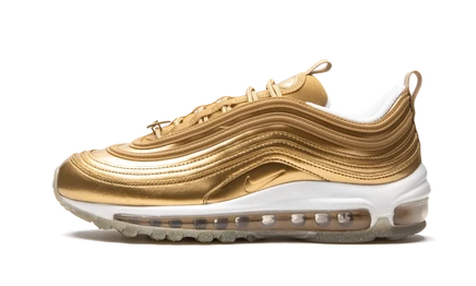 Женские кроссовки Nike Air Max 97 LX, золотисто-белые