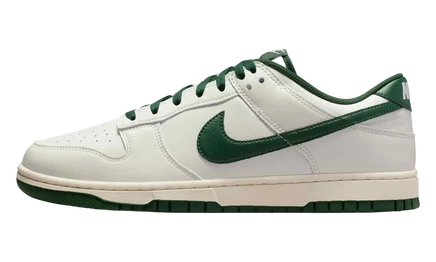 Мужские кроссовки Nike Dunk Low Retro, кремово-зеленые