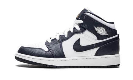 Кеды для мальчиков Jordan Air Jordan 1 Mid GS «Obsidian»
