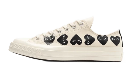 Кеды Converse Chuck Taylor 70 CDG Play, молочные