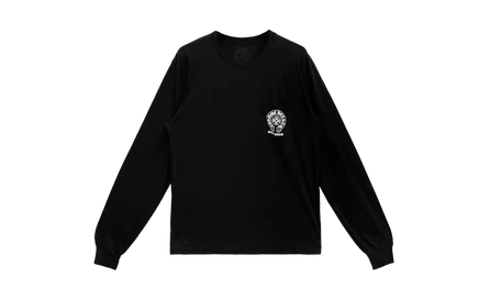 Лонгслив Chrome Hearts New York Exclusive, черный