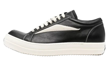 Мужские кроссовки Rick Owens Concordians Low, черно-белые