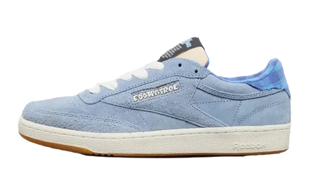 Кеды Reebok x Footpatrol Club C, джинсовые