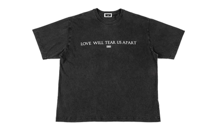Мужская футболка KITH Joy Division Love Will Tear Us, черная