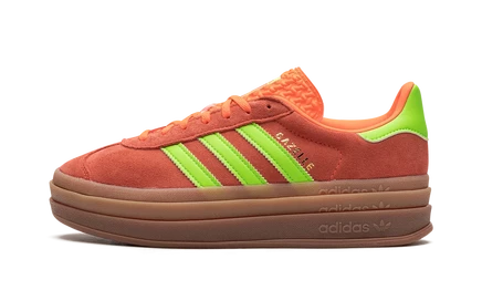 Женские кеды Adidas Gazelle Bold H06126, оранжевые