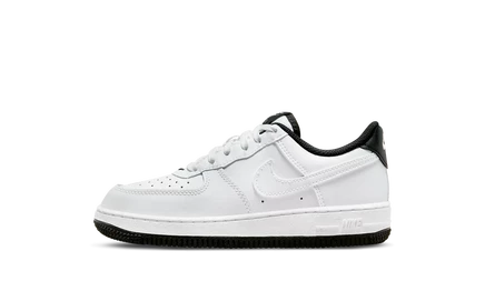 Детские кеды Nike Air Force 1 Low 07 PS, бело-черные
