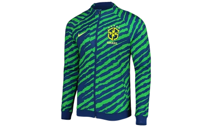 Куртка Nike Brazil Academy Pro Anthem, зеленая