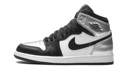 Дошкольные кроссовки Jordan 1 Retro High PS, серебристые