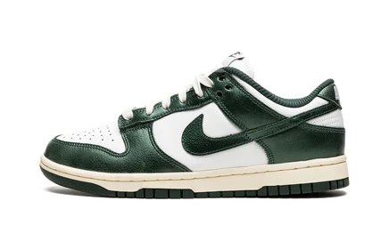 Женские кроссовки Nike Dunk Low Vintage Green, зеленые