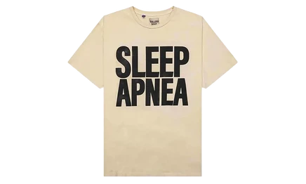 Мужская футболка Gallery Dept. Sleep Apnea GD236, белая