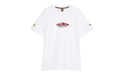 Футболка Puma Ferrari Race Graphic, белая