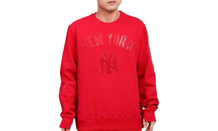 Мужской свитшот Pro Standard New York Yankees, красный