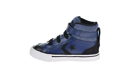 Детские кеды Converse Pro Blaze Strap, сине-черно-белые
