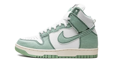 Женские кроссовки Nike Dunk High 1985 DV1143, зеленый деним
